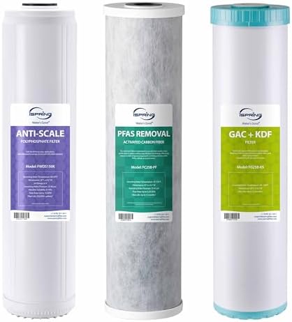 iSpring F3WGB32BPFKDS 3-Stage Whole House Water Filter by iSpring
