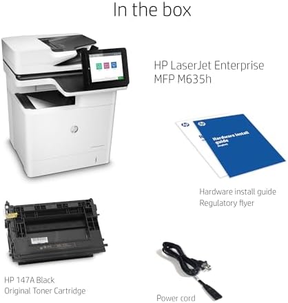 HP LaserJet Enterprise MFP M635h Monochrome All-in-One Printer with Built-in Ethernet & 2-Sided Printing (7PS97A), White - Image 5