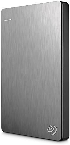 Seagate Backup Plus Slim 2TB External Hard Drive Portable HDD – Silver USB 3.0 for PC Laptop and Mac, 2 Months Adobe CC Photography (STDR2000101) by Unknown