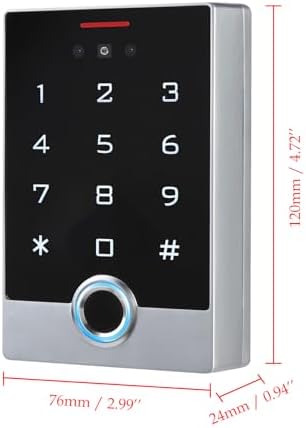 Face Recognition Access Control System with 1200lb Magnetic Lock & Tuya App - Image 4