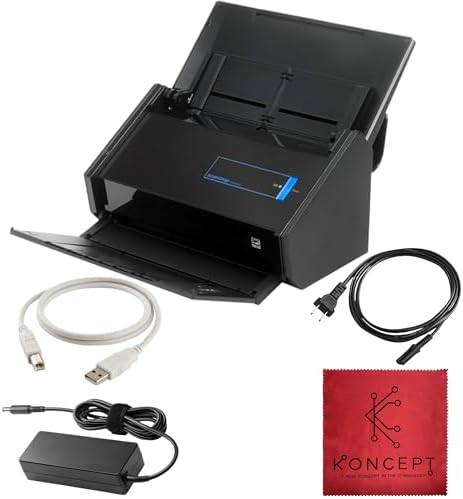 IX500 Fujitsu ScanSnap Duplex Document & Receipt Scanner, Mac/PC, USB 3.0 by Amazon+Renewed