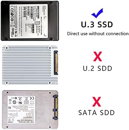 U.3 U3 Kit SFF-8639 to PCI-E 4.0 X4 Lane Host Adapter for Motherboard PM1735 NVMe PCIe SSD - Image 4