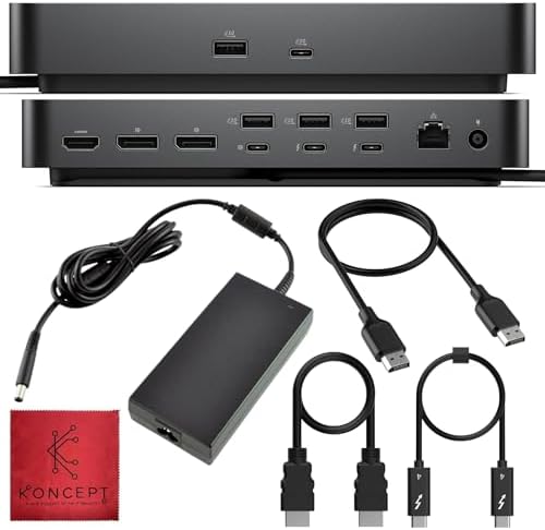 SD25TB4 Dell Pro Thunderbolt 4 Smart Dock – USB-C Docking Station, 130W, 4K by Koncept
