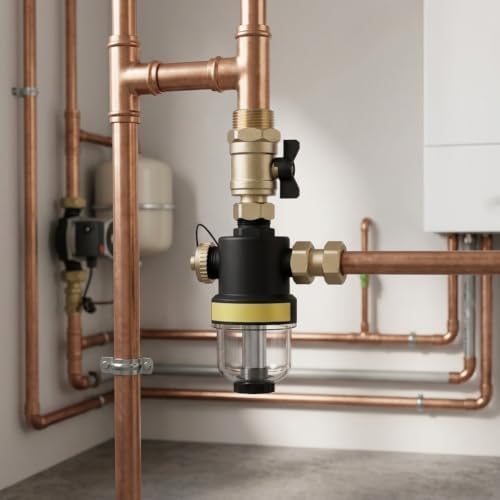 Magnetic Boiler Filter DN20 3/4 Inch Threaded Connection Rust Sludge Separator for HVAC Heating System Protection Brass Body - Image 7