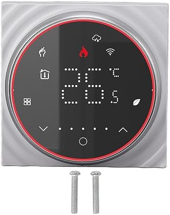 Smart Thermostat for Home Heating, 13mm Panel (Black) - Image 6