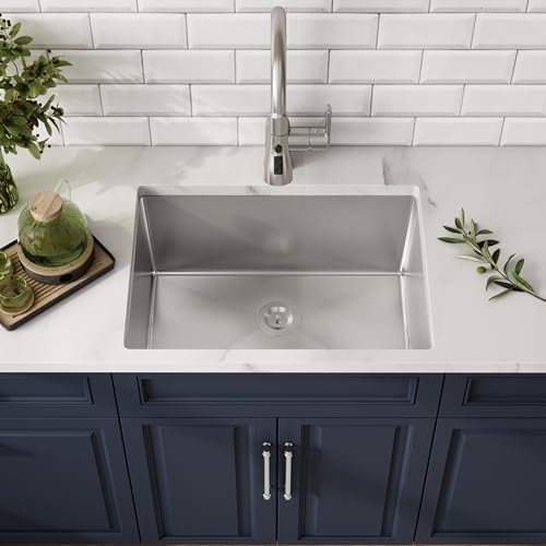23 Inch Undermount Handmade Single Bowl Kitchen Sink - Image 3
