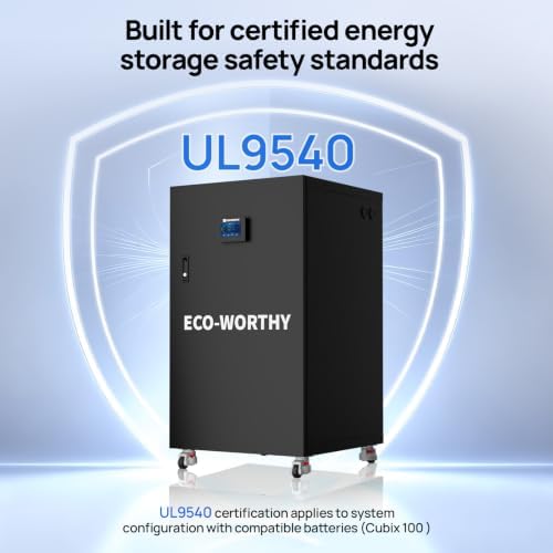 ECO-WORTHY RACK6 V3 Server Rack Battery Cabinet - Image 4
