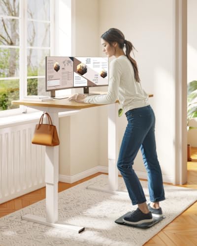 SANODESK 48''x24'' One-Piece Height Adjustable Electric Standing Desk - Image 2
