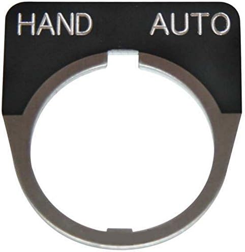 Eaton 10250TM39 Legend Plate,Hand Automatic,Black by Unknown