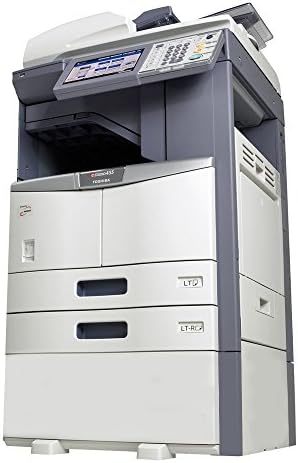 ABD Office Solutions Toshiba E-Studio 355 Tabloid-Size Black and White Laser Multifunction Copier - 35ppm, Copy, Print, Scan, Duplex, USB Print/Scan, 2 Trays, Cabinet - Image 2