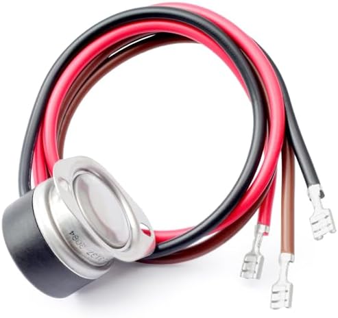 5709L 4751C 3-Wire Refrigerator Defrost Thermostat Replacement for Climate Control for Larkin for Chandler for Bohn Fan & Defrost Terminator Parts, 55°F-35°F Range 25V AC 120 240 by Mhrxusd