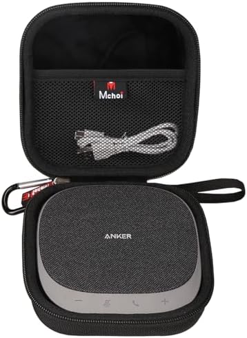 Mchoi Hard Storage Case Fits for Anker PowerConf S330 USB Speakerphone/for EMEET Conference Speakerphone M0 Plus, Conference Microphone for Home Office, Case Only by MchoiHardTravelStorageCase