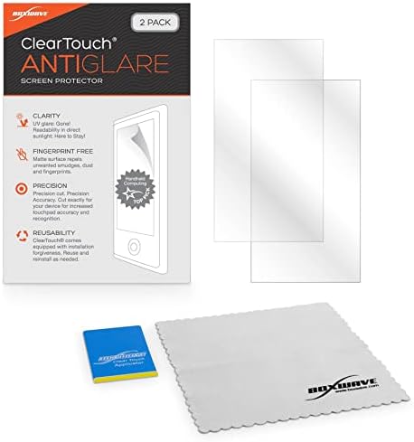 BoxWave Screen Protector Compatible with Amazon Smart Thermostat - ClearTouch Anti-Glare (2-Pack), Anti-Fingerprint Matte Film Skin - Image 7
