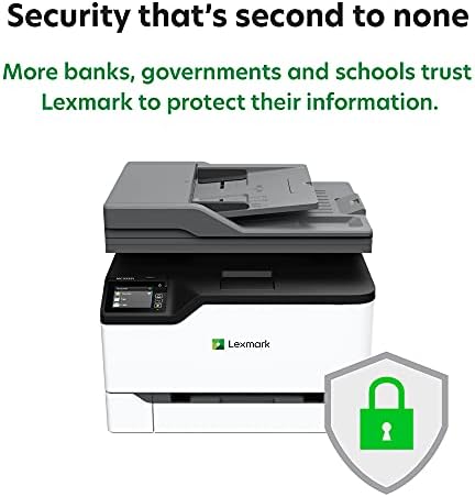 Lexmark MC3326i Color All-in-One Printer with Touchscreen, Office Color Printer Scanner Copier All in One Laser, Mobile Ready, Duplex Printing & CarbonNeutral Certified (3-Series) - Image 6