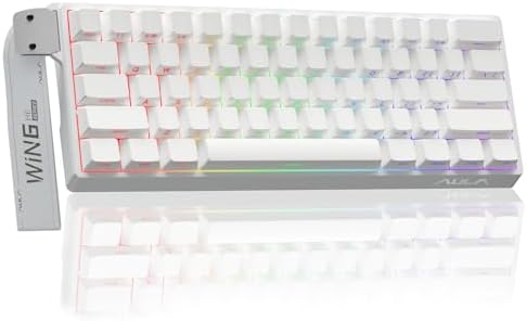 Aula WIN60 HE - 60% Mechanical Gaming Keyboard Wired, Hall Effect Magnetic Switch Hot Swappable, Adjustable Actuation RT Mode, 8000 Hz Polling Rate, RGB Keyboard 60 Percent Compact Design for PC by CORBOBO