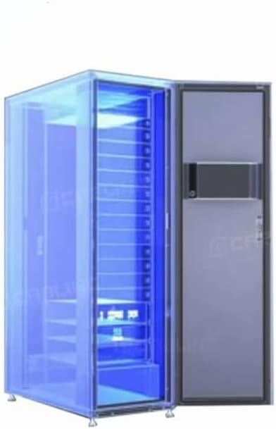 42U Server Rack Cabinet 1200mm Deep with Locking Perforated Door and Removable Side Panels, Fan Compatible — Cold Rolled Steel - Image 2