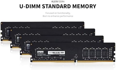 KLEVV DDR4 16GB (1x16GB) 3200MHz CL22 1.2V UDIMM Desktop Ram Memory SK Hynix Chip (KD4AGUA80-32N220A) - Image 2