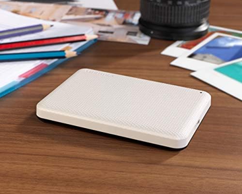 Toshiba Canvio Advance 1TB Portable External Hard Drive USB 3.0, White - HDTCA10XW3AA - Image 5