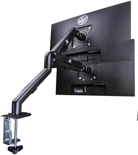 Acer Nitro ED240Q FreeSync FHD 1500R Curve Monitor ZeroFrame Design w/ 1ms Response Time, VESA Mount (100mm), VGA, HDMI & Dockztorm USB Port Expander, Black (UM.UE0AA.H01) & Ergoflexy Single Mount Arm - Image 5