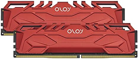 OLOy DDR4 RAM 16GB (2x8GB) 3200 MHz CL16 1.35V 288-Pin Desktop Gaming UDIMM (MD4U0832160BHRDA) by OLOy