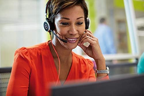 Jabra Evolve 40 Professional Wired Headset, Stereo, UC-Optimized – Telephone Headset for Greater Productivity, Superior Sound for Calls and Music, 3.5mm Jack/USB Connection, All-Day Comfort Design - Image 2