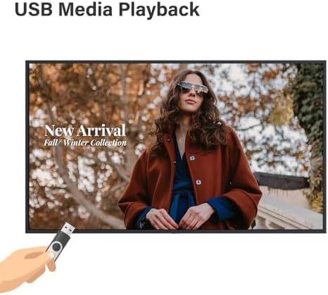 AG Neovo DS4351U 43 Inch 4K Commercial Digital Signage Display - Image 3