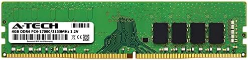 A-Tech 4GB DDR4 2133 MHz UDIMM PC4-17000 (PC4-2133P) CL15 DIMM Non-ECC Desktop RAM Memory Module - Image 2