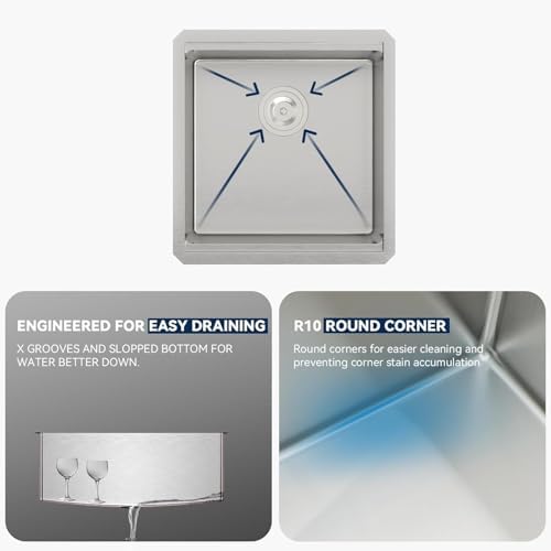 Lordear 13" Undermount Kitchen Sink - Image 5