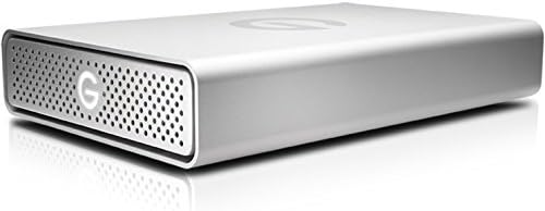 G-Technology 6TB G-DRIVE USB 3.0 Desktop External Hard Drive, Silver - Compact, High-Performance Storage - 0G03674-1 by G-Technology