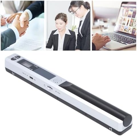 Portable Document Scanner, 8.27 Inch Handheld Color Image Scanner UP to 900 DPI, Support JPG/PDF Format, Photo Scanner for A4 Documents, Books, Receipt, Pictures (Silver) - Image 5