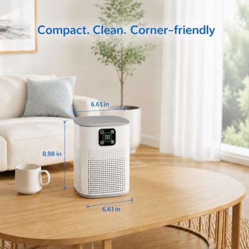 2 Pack Air Purifiers for Home Bedroom up to 2190ft², with 360°Air Intake - Image 6