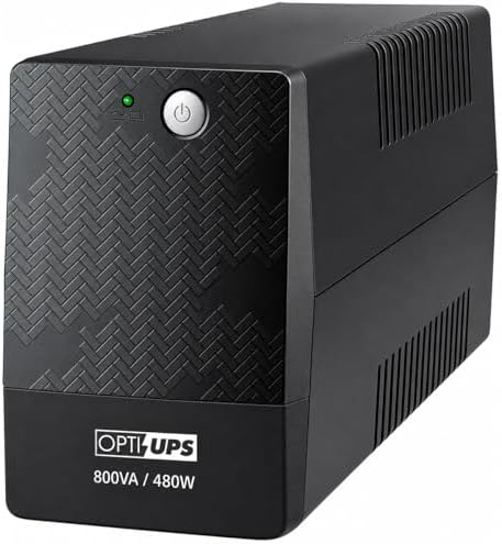 OPTI-UPS TS800E+ Line Interactive UPS Battery Backup & Surge Protector by OPTI-UPSCorporation