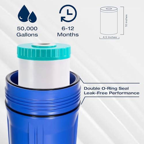 H&G Lifestyles Garden Hose Filter for Hard Water,Calcium Inhibitor Filter - Image 7