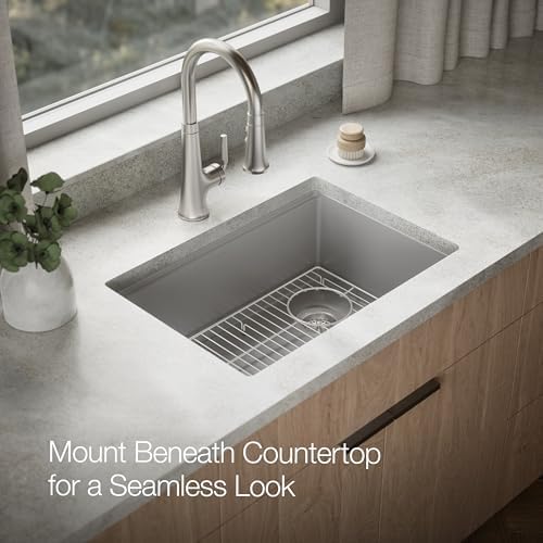 KOHLER Billings 27 in. Undermount Single-Bowl Kitchen Sink - Image 6