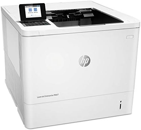 HP LaserJet Enterprise M607Dn (K0Q15A), Duplex Monochrome Laser Printer - Ethernet and Wi-Fi connectivity, White - Image 3