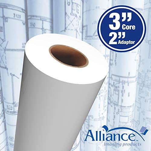Alliance Wide Format Paper CAD Bond Rolls (20lb | 2 Rolls, 36 In x 300 Ft | 3" Core) - Image 6