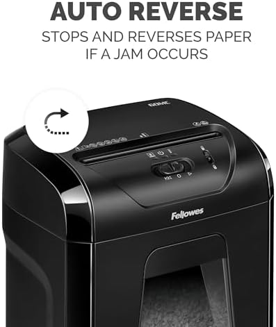 Fellowes Powershred 60MC Micro-Cut 10 Sheet Home Office Paper Shredder - Image 3