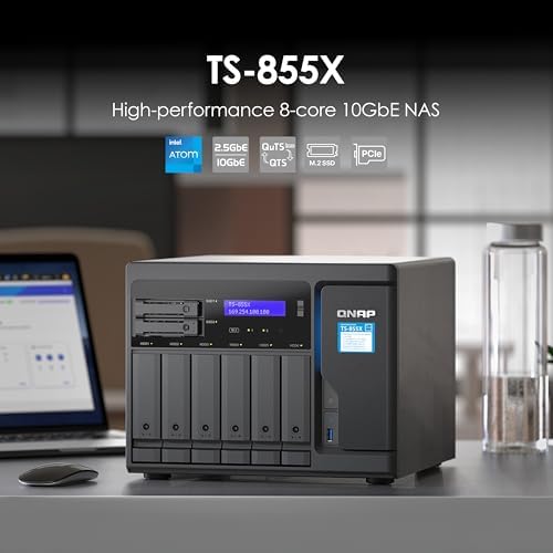 QNAP TS-855X-8G-US 8 Bay NAS - Image 2