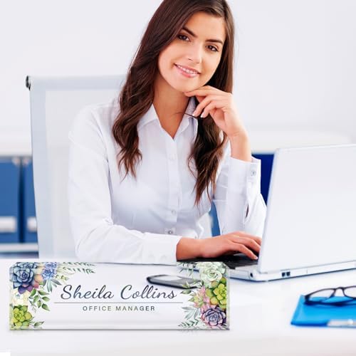 Custom Name Plate for Desk, Employee Appreciation Gifts, Office Decor - Image 5