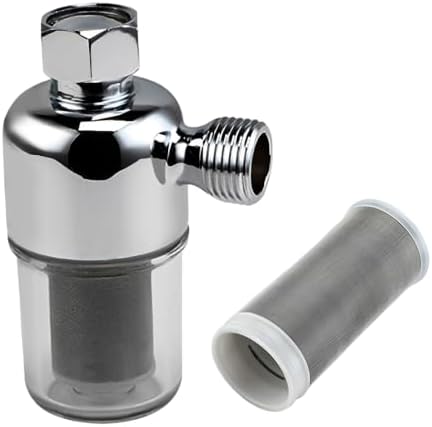 Washing Machine Water Filter 40Micron Reusable Brass Inline Sediment Filter - Image 3