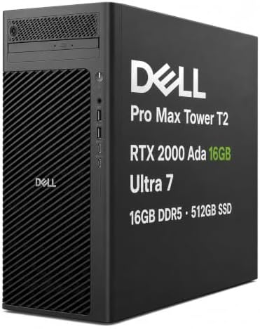Dell Pro Max Tower T2 FCT2250, NVIDIA RTX 2000 Ada 16GB, Intel Ultra 7 265 by ISTComputers