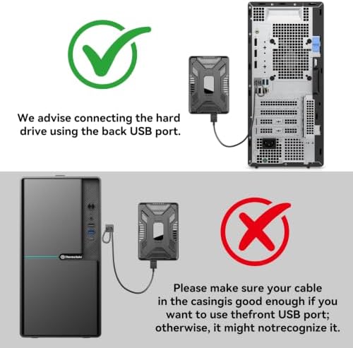 HWAYO 1.5TB Portable External Hard Drive USB 3.0 Dual Drive HDD Up to200M/s - Image 6