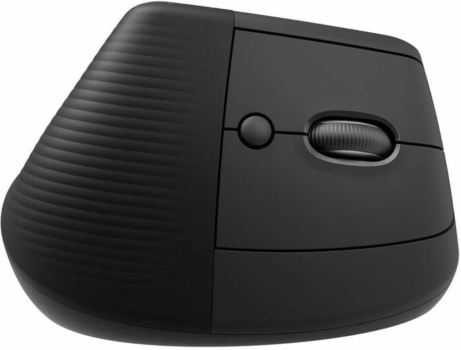 Logitech Lift for Business Vertical Ergonomic Wireless Mouse - Graphite - Image 4