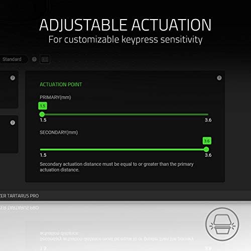 Razer Tartarus Pro Gaming Keypad: Analog-Optical Key Switches - Rapid Trigger - Adjustable Actuation - 32 Programmable Keys - Customizable Macros - Chroma RGB Lighting - Mercury White - Image 3