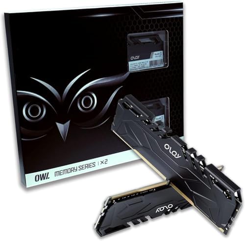 OLOy DDR4 RAM 16GB (2x8GB) Black Owl 3600 MHz CL18 1.35V 288-Pin Desktop Gaming UDIMM (MD4U0836180BJ0DA) - Image 5