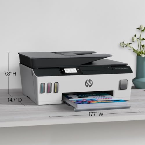 HP Smart Tank Plus 651 Wireless All-in-One Printer, Ink Tank Printer-for-Home Use, 2 Years of Ink Included Auto Document Feeder, Mobile Print, Scan, Copy, Fax. (7XV38A) - Image 5