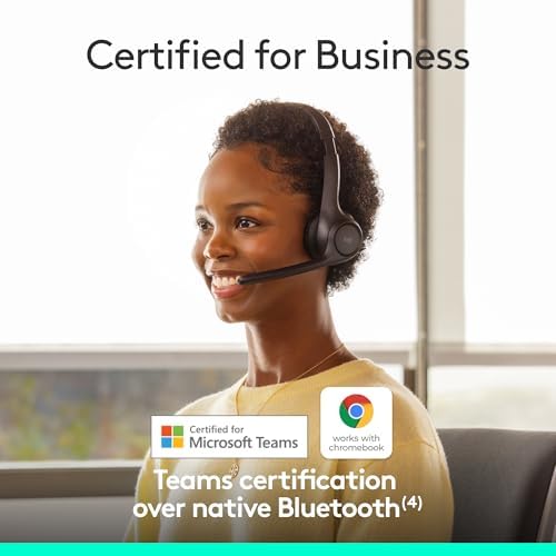 Logitech Zone 305 for Business Wireless Bluetooth Headset- Native Bluetooth - Image 2