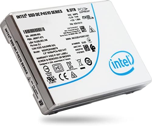 Intel Corporation INT-SSDPE2KX080T801 SSD DC P4510 Series (8.0TB 2.5in PCIe 3.1 x4 3D2 TLC) Generic Single Pack - Image 2