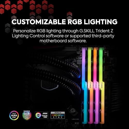 G.SKILL Trident Z RGB Series DDR4 RAM (XMP) 16GB (2x8GB) Up to 3000MT/s* CL16-18-18-38 1.35V Intel AMD Desktop Computer Memory U-DIMM (F4-3000C16D-16GTZR) - Image 3