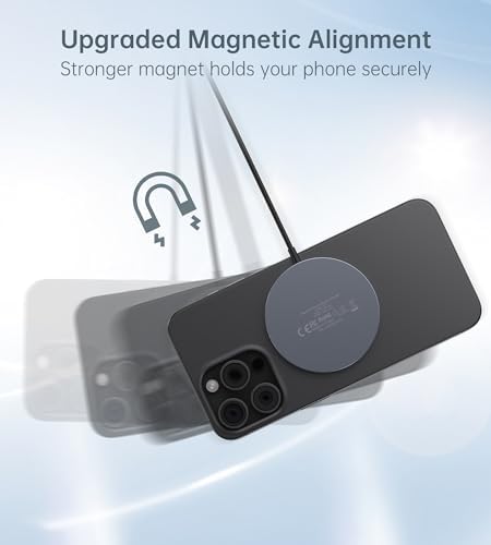 Magnetic Wireless Charger Stand + Charging Pad for iPhone Duo/18-12 Series - Image 3